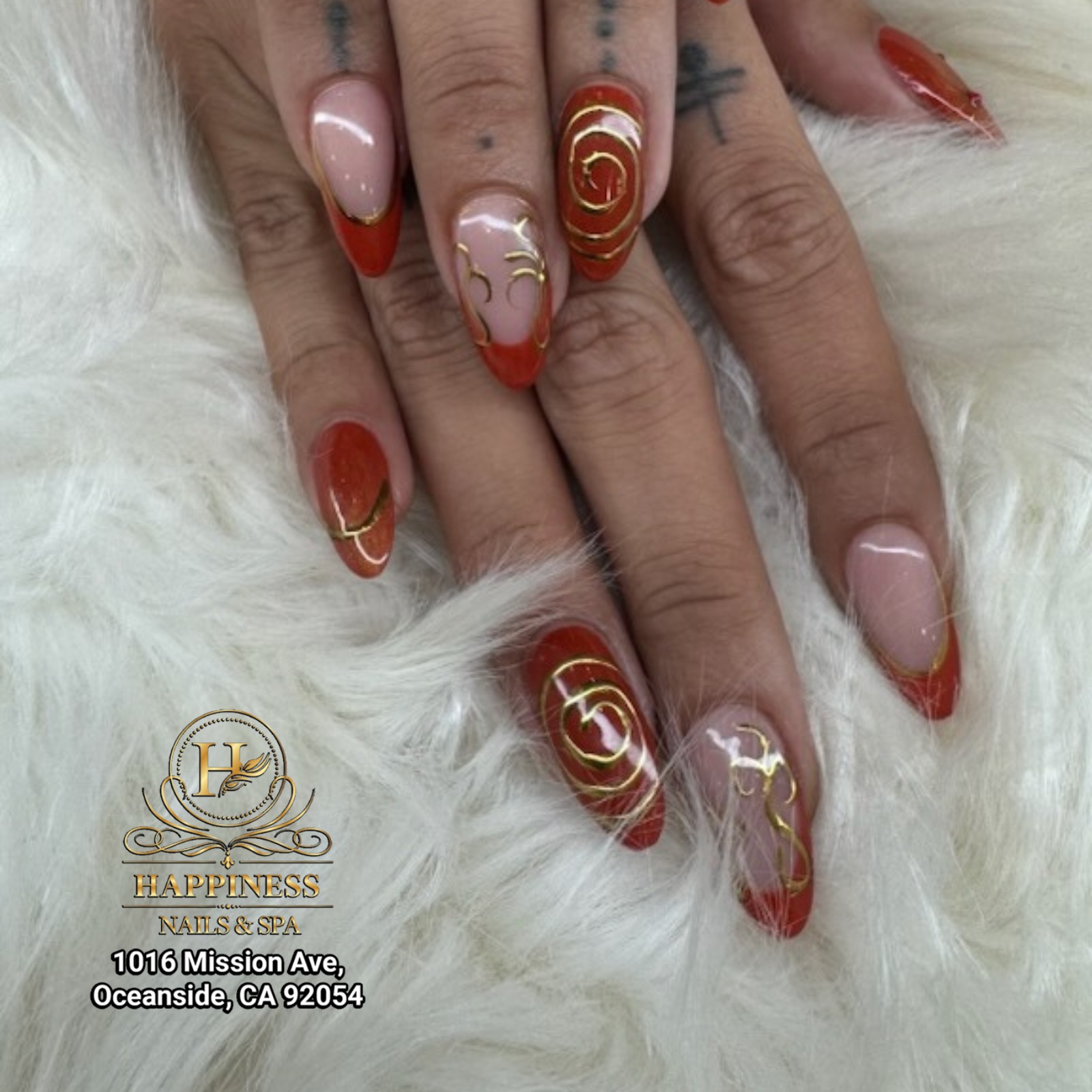 Happiness Nails & Spa Oceanside, CA 92054